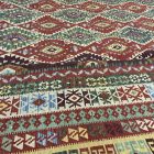Extra velký koberec Kilim 404x814 ručně tkaný afghan vlněný kilim