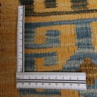 Extra velký koberec Kilim 404x814 ručně tkaný afghan vlněný kilim