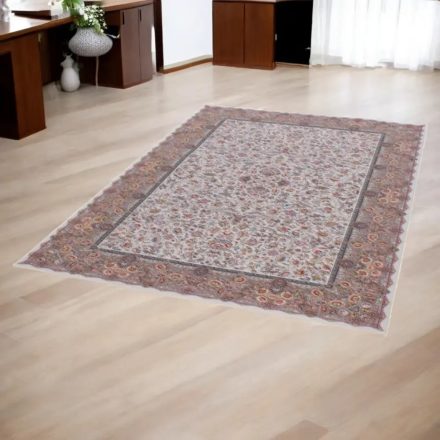 Perský koberec Isfahan béžový 150x225 prémiový akrylový koberec z Íránu