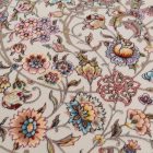 Perský koberec Isfahan béžový 150x225 prémiový akrylový koberec z Íránu