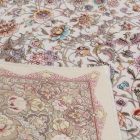 Perský koberec Isfahan béžový 150x225 prémiový akrylový koberec z Íránu