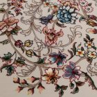 Perský koberec Kerman béžový 150x225 luxusní koberec z akrylu