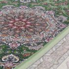 Perský koberec Isfahan zelený 150x225 akrylový koberec prémiové kvality