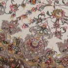 Perský koberec Isfahan béžový 150x225 prémiový akrylový koberec z Íránu