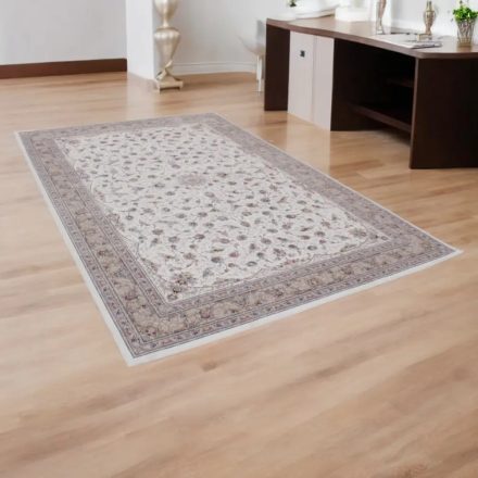 Perský koberec Isfahan béžový 150x225 luxusní akrylový koberec do obývacího pokoje