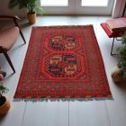 Afghánský koberec Elephant Foot 101x142 ručně vázaný orientální koberec