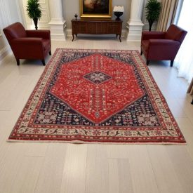   Perský koberec Abadeh 195x297 ručně vázaný íránský koberec do obýváku