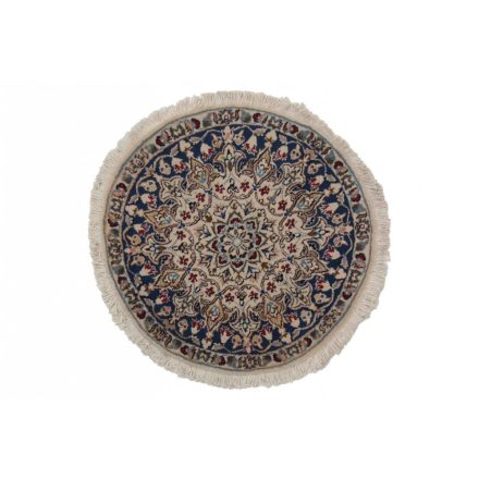 Kulatý koberec Nain 76x78 ručně vázaný perský koberec