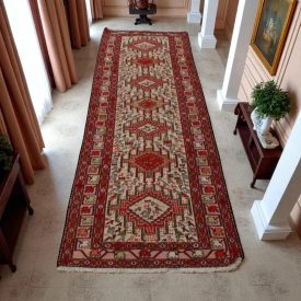   Běhoun koberec Kilim sumak 73x282 ručně vázaný perský koberec 
