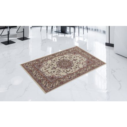 Perský koberec béžový Medalion 80x120 prémiový koberec do obývacího pokoje a ložnice