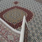 Perský koberec béžový MAHI 140x200 kvalitní akrylový koberec