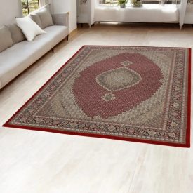 Luxusní akrylový koberec se vzorem Mahi - vínový 160x230