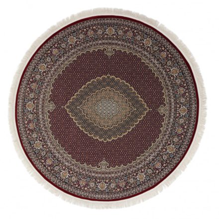 Kulatý koberec vínový Mahi 200x200 prémiový Perský koberec