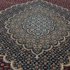 Kulatý koberec vínový Mahi 200x200 prémiový Perský koberec z akrylu