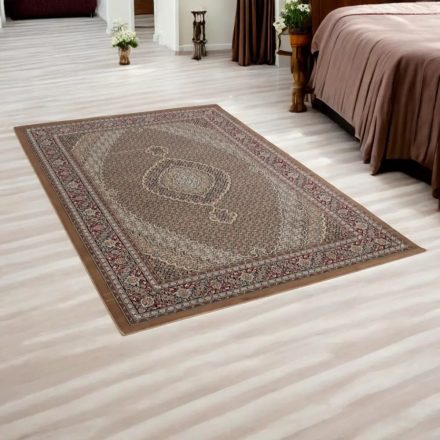 Perský koberec hnědý MAHI 140x200 exkluzivní koberec z akrylu