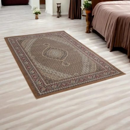 Perský koberec hnědý MAHI 140x200 exkluzivní koberec z akrylu