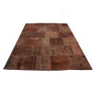 Design koberec hnědý Patchwork 170x235 koberec do obýváku
