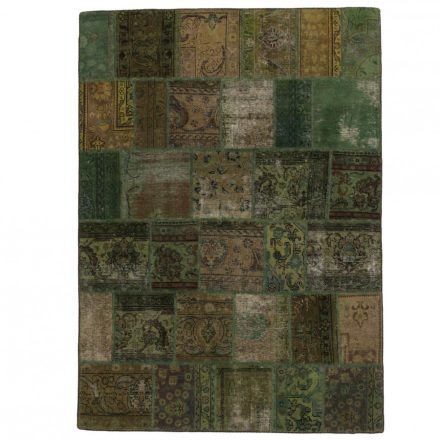 Design koberec zelený Patchwork 171x237 koberec do obýváku