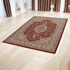 Perský koberec vínový Medalion 80x120 prémiový koberec do obýváku a ložnice