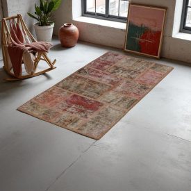 Vlněný koberec Patchwork 70x140 koberec do obýváku, koberec do ložnice