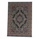 Perský koberec modrý TABRIZ 160x230 luxusní koberec do obýváku