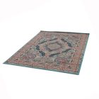 Perský koberec modrý TABRIZ 160x230 luxusní koberec do obýváku
