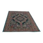Perský koberec modrý TABRIZ 160x230 luxusní koberec do obýváku