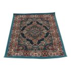 Perský koberec modrý Tabriz 80x120 prémiový koberec do obýváku a ložnice