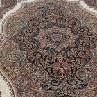 Luxusní akrylový koberec se vzorem Kerman - hnědý 80x120