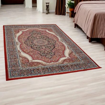 Perský koberec vínový MEDALION 140x200 exkluzivní koberec z akrylu