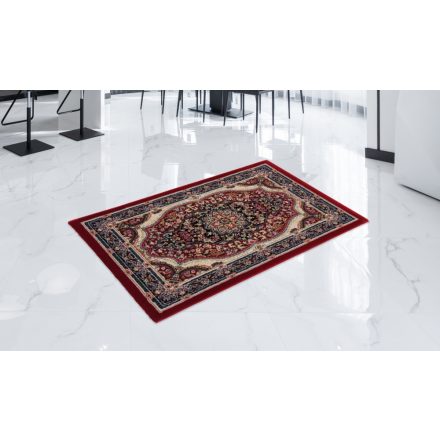 Perský koberec vínový Medalion 80x120 prémiový koberec do obýváku a ložnice