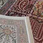 Perský koberec béžový KHESHTI 160x230 kvalitní akrylový koberec do obýváku