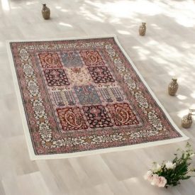   Luxusní akrylový koberec se vzorem Kheshti - béžový 60x90