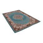 Perský koberec Tyrkysový TABRIZ 140x200 luxusní akrylový koberec