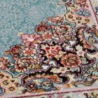 Perský koberec tyrkysový TABRIZ 160x230 kusový koberec do obýváku