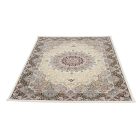 Luxusní akrylový koberec se vzorem Isfahan - béžový 140x200