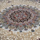 Perský koberec Isfahan béžový 140x200 akrylový koberec prémiové kvality