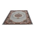Luxusní akrylový koberec se vzorem Tabriz - šedý 140x200