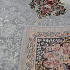 Luxusní akrylový koberec se vzorem Tabriz - šedý 140x200