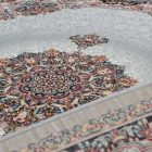 Luxusní akrylový koberec se vzorem Tabriz - šedý 140x200