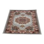 Luxusní akrylový koberec se vzorem Isfahan - šedý 80x120