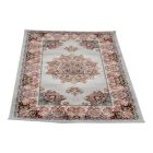 Luxusní akrylový koberec se vzorem Isfahan - šedý 80x120