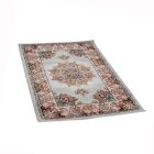 Luxusní akrylový koberec se vzorem Isfahan - šedý 80x120