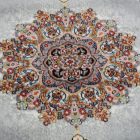 Luxusní akrylový koberec se vzorem Isfahan - šedý 80x120