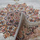 Luxusní akrylový koberec se vzorem Isfahan - šedý 80x120