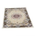 Perský koberec béžový Kerman 80x120 prémiový koberec do obýváku a ložnice