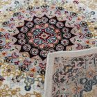 Perský koberec béžový Kerman 80x120 prémiový koberec do obýváku a ložnice