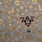 Perský koberec šedý KERMAN 140x200 exkluzivní kusový koberec z akrylu