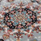 Luxusní akrylový koberec se vzorem Tabriz - šedý 80x120