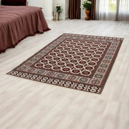 Perský koberec béžový BOKHARA 140x200 prémiový koberec do obývacího pokoje a ložnice